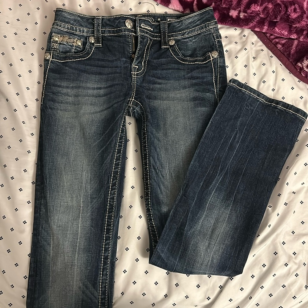 Miss me Jeans. Size 25, Blue